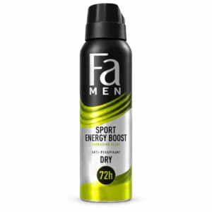 اسپری ضدتعریق مردانه Fa مدل Sport Energy Boost حجم 150 میلی‌لیتر