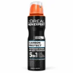 اسپری ضدتعریق مردانه LOERAL مدل Carbon Protect حجم 150 میلی‌لیتر
