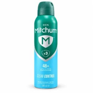 اسپری ضدتعریق مردانه Mitchum مدل Clean Control حجم ۲۰۰ میلی‌لیتر