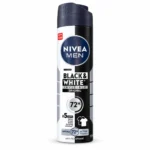 اسپری ضدتعریق مردانه NIVEA مدل Black & White Invisible Original حجم ۱۵۰ میلی‌لیتر