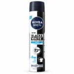 اسپری ضدتعریق مردانه NIVEA مدل Black & White حجم 200 میلی‌لیتر
