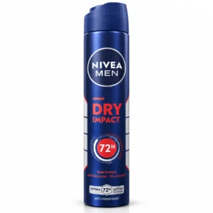 اسپری ضدتعریق مردانه NIVEA مدل Dry Impact حجم 200 میلی‌لیتر