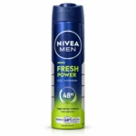 اسپری ضدتعریق مردانه NIVEA مدل Fresh Power حجم 150 میلی‌لیتر
