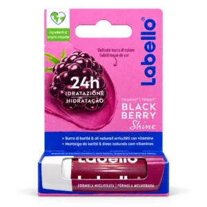 بالم لب رنگی Labello مدل Black Berry Shine وزن 4.8 گرم