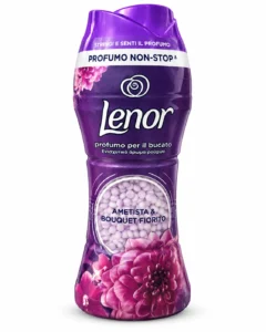 بوستر رایحه لباس Lenor مدل Ametista & Bouquet Fiorito وزن 210 گرم