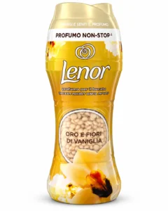 بوستر رایحه لباس Lenor مدل Oro e Fiori di Vaniglia وزن 210 گرم
