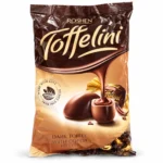 تافی تلخ با مغزی کاکائویی ROSHEN مدل Toffelini وزن 1 کیلوگرم