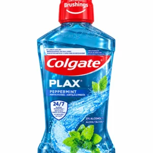 دهان‌شویه Colgate مدل PLAX PEPPERMINT حجم ۵۰۰ میلی‌لیتر
