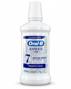 دهان‌شویه Oral-B مدل 3D WHITE LUXE حجم ۵۰۰ میلی‌لیتر
