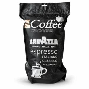 دون قهوه اسپرسو Lavazza مدل Espresso Italiano Classico وزن 1 کیلوگرم
