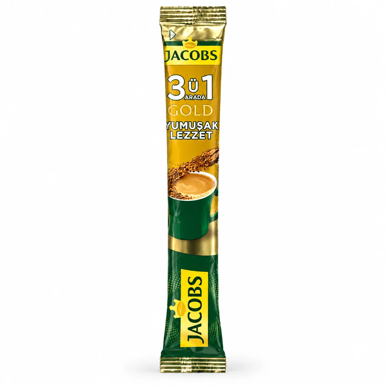 ساشه کافی میکس ۳ در ۱ JACOBS مدل 3ü1 Arada Gold وزن 18 گرم