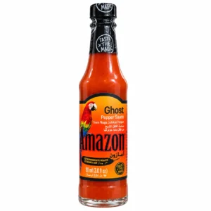سس فلفل Amazon مدل Ghost Pepper Sauce حجم ۹۰ میلی‌لیتر