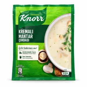 سوپ خامه‌ای قارچ Knorr مدل Kremalı Mantar Çorbası وزن 63 گرم