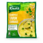 سوپ مرغ رشته‌ای Knorr مدل Şehriyeli Tavuk Çorbası وزن 51 گرم