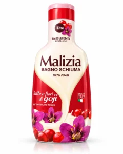 شامپو بدن Malizia مدل Goji Berries and Flowers حجم 1 لیتر