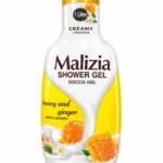 شامپو بدن Malizia مدل Honey and Ginger حجم 1 لیتر