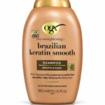 شامپو صاف‌کننده مو OGX مدل Ever Straightening + Brazilian Keratin Smooth حجم ۳۸۵ میلی‌لیتر