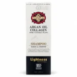 شامپو مو Lightness مدل Argan Oil Collagen حجم ۱۰۰۰ میلی‌لیتر