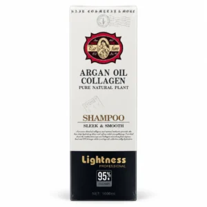 شامپو مو Lightness مدل Argan Oil Collagen حجم ۱۰۰۰ میلی‌لیتر