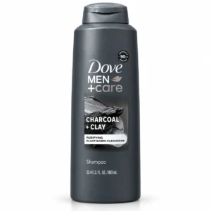 شامپو مو مردانه Dove مدل Charcoal + Clay حجم ۶۰۳ میلی‌لیتر