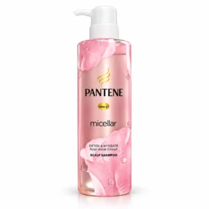 شامپو پوست سر چرب Pantene مدل Pro-V Micellar Detox & Hydrate حجم 530 میلی‌لیتر