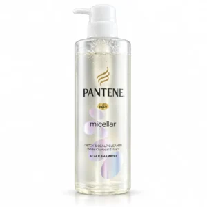 شامپو پوست سر چرب Pantene مدل Pro-V Micellar Detox & Scalp Cleanse حجم 530 میلی‌لیتر