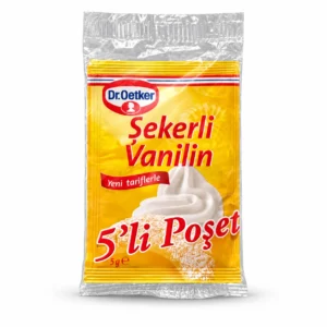 شکر وانیلی Dr.Oetker مدل Şekerli Vanilin وزن 25 گرم
