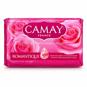 صابون جامد معطر CAMAY مدل ROMANTIQUE وزن 85 گرم