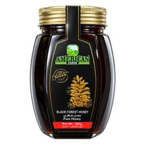 عسل سیاه American Farm مدل Black Forest Honey وزن ۵۰۰ گرم