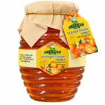 عسل پرتقال AMERICAN FARM مدل Orange Flower Honey وزن ۵۰۰ گرم
