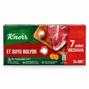 عصاره گوشت گاو Knorr مدل ET SUYU BULYON بسته 24 عددی