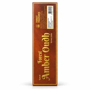 عود شاخه‌ای Forest Fragrance مدل Amber Oudh بسته 10 عددی