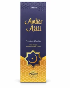 عود ماسالا AMREEYA مدل Amber Azizi وزن 50 گرم