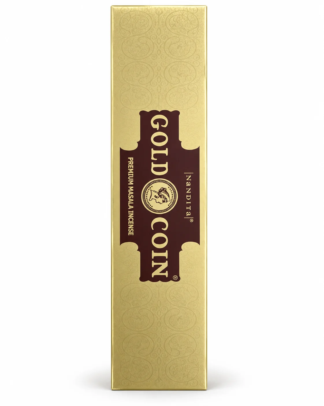 عود ماسالا Nandita مدل Gold Coin وزن 50 گرم