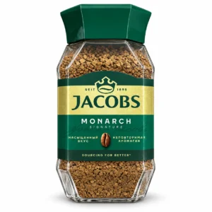 قهوه فوری گرانولی JACOBS مدل MONARCH SIGNATURE وزن ۱۹۵ گرم