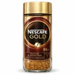 قهوه فوری گرانولی NESCAFÉ مدل GOLD وزن 95 گرم روسیه