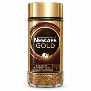 قهوه فوری گرانولی NESCAFÉ مدل GOLD وزن ۱۹۰ گرم روسیه