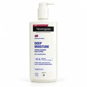 لوسیون بدن ضدحساسیت Neutrogena مدل Deep Moisture حجم ۴۰۰ میلی‌لیتر