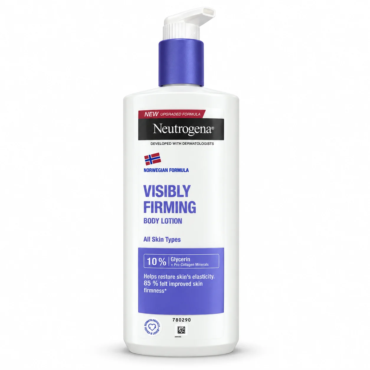 لوسیون سفتکننده بدن Neutrogena مدل Visibly Firming حجم 400 میلیلیتر