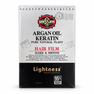ماسک مو Lightness مدل Argan Oil Keratin حجم ۱۰۰ میلی‌لیتر