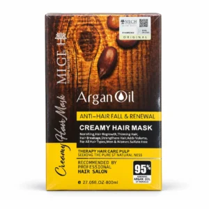 ماسک کرمی مو MIGE مدل Argan Oil حجم ۸۰۰ میلی‌لیتر