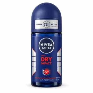مام رول ضدتعریق مردانه NIVEA مدل Dry Impact حجم ۵۰ میلی‌لیتر