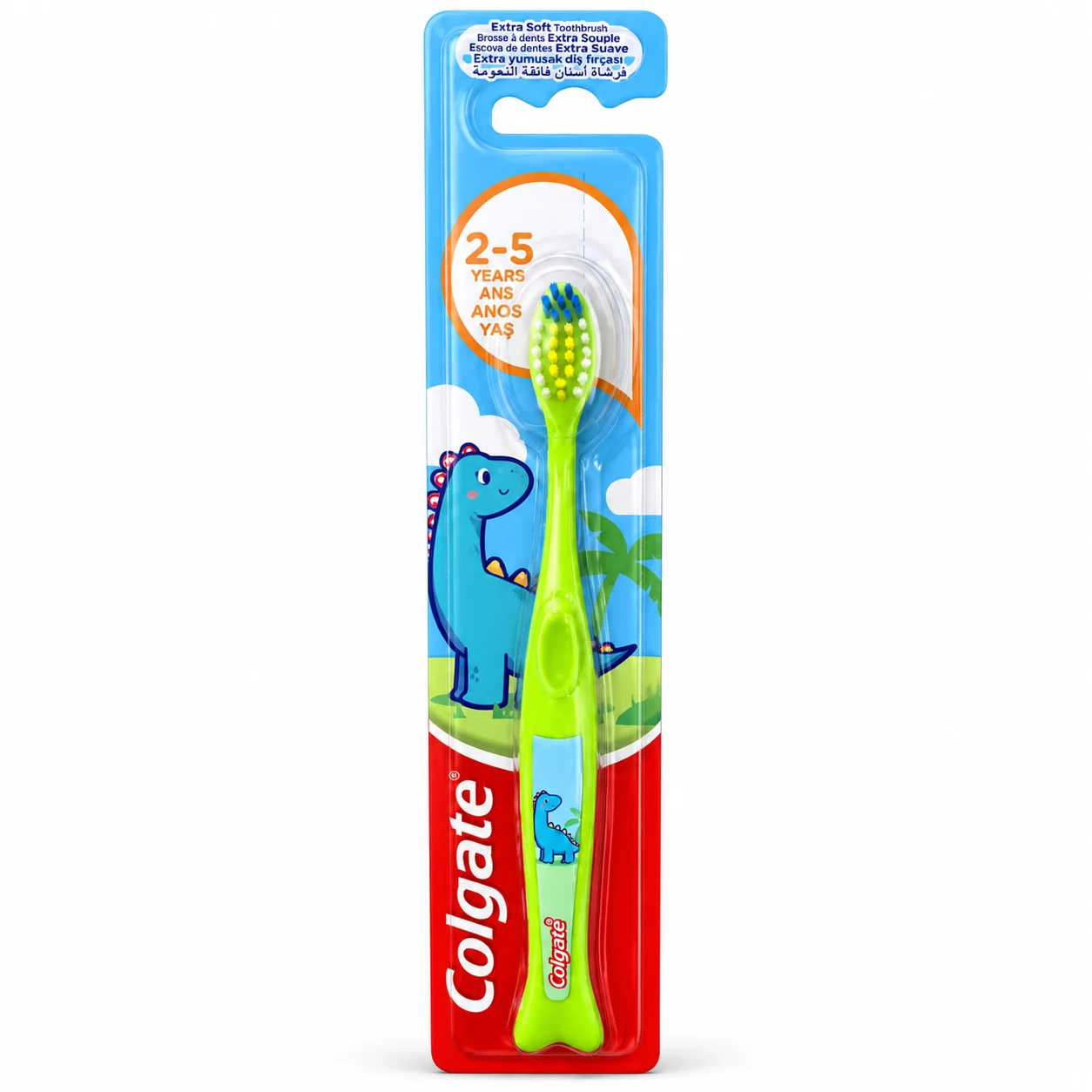 مسواک کودکان ۲ تا ۵ سال Colgate مدل Extra Soft