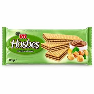 ویفر کرم فندقی ETi مدل Hoşbeş وزن ۱۴۲ گرم