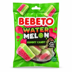 پاستیل BEBETO مدل WATER MELON وزن ۸۰ گرم