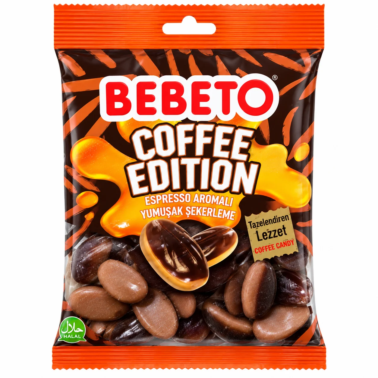 پاستیل قهوه BEBETO مدل Coffee Edition وزن ۸۰ گرم