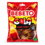 پاستیل نوشابه‌ای BEBETO مدل COLA وزن ۸۰ گرم