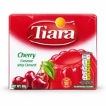 پودر ژله گیلاس Tiara مدل Cherry Flavour وزن ۸۰ گرم