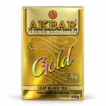 چای سیاه AKBAR مدل Gold وزن ۵۰۰ گرم