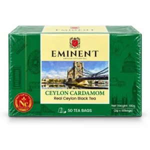 چای سیاه کیسه‌ای EMINENT مدل Ceylon Cardamom بسته 50 عددی